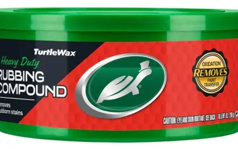 Turtle Wax Heavy Duty Rubbing Compound, en effektiv repborttagare bil för envisa fläckar och färgöverföring.