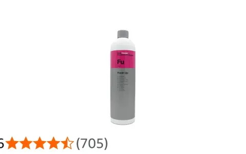 En flaska Koch Chemie Fresh Up, en luktborttagare för bilar.