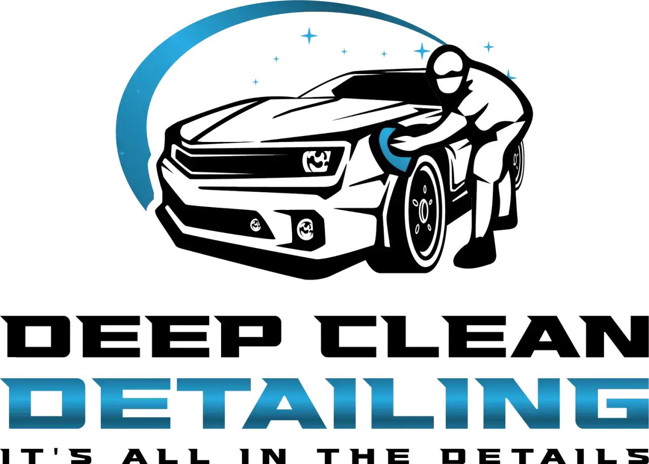 En person puts the final touches on a car, highlighting the meticulous detailing.