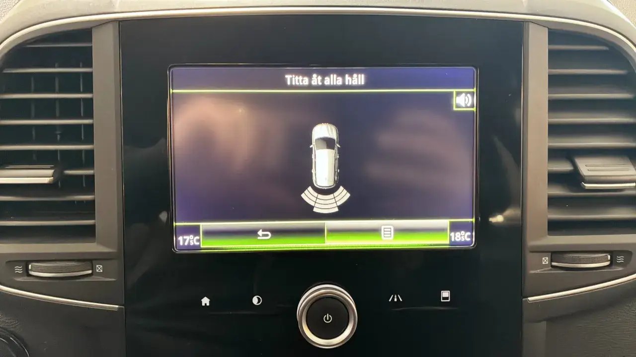 Renault Koleos problem: parkeringssensorer visar